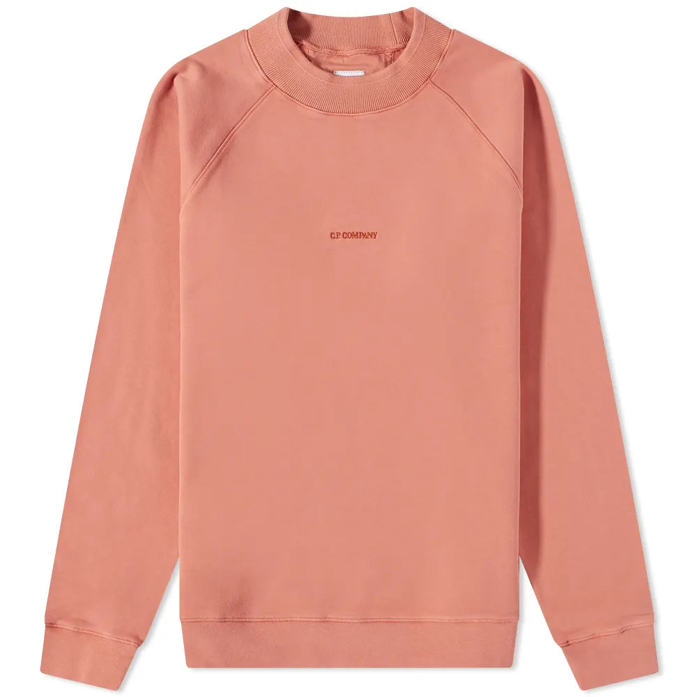 C.P. Company Embroidered Logo Sweatshirt - Men's Casual Pullover Hoodie with Unique Design | Perfect for Streetwear, Urban Fashion & Everyday Comfort