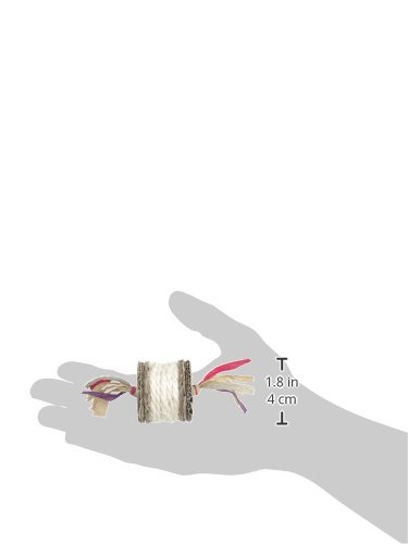 Catit Eco-Friendly Sisal Cylinder Cat Toy - Durable & Fun Playtime for Indoor Cats - Perfect for Scratching, Biting & Play