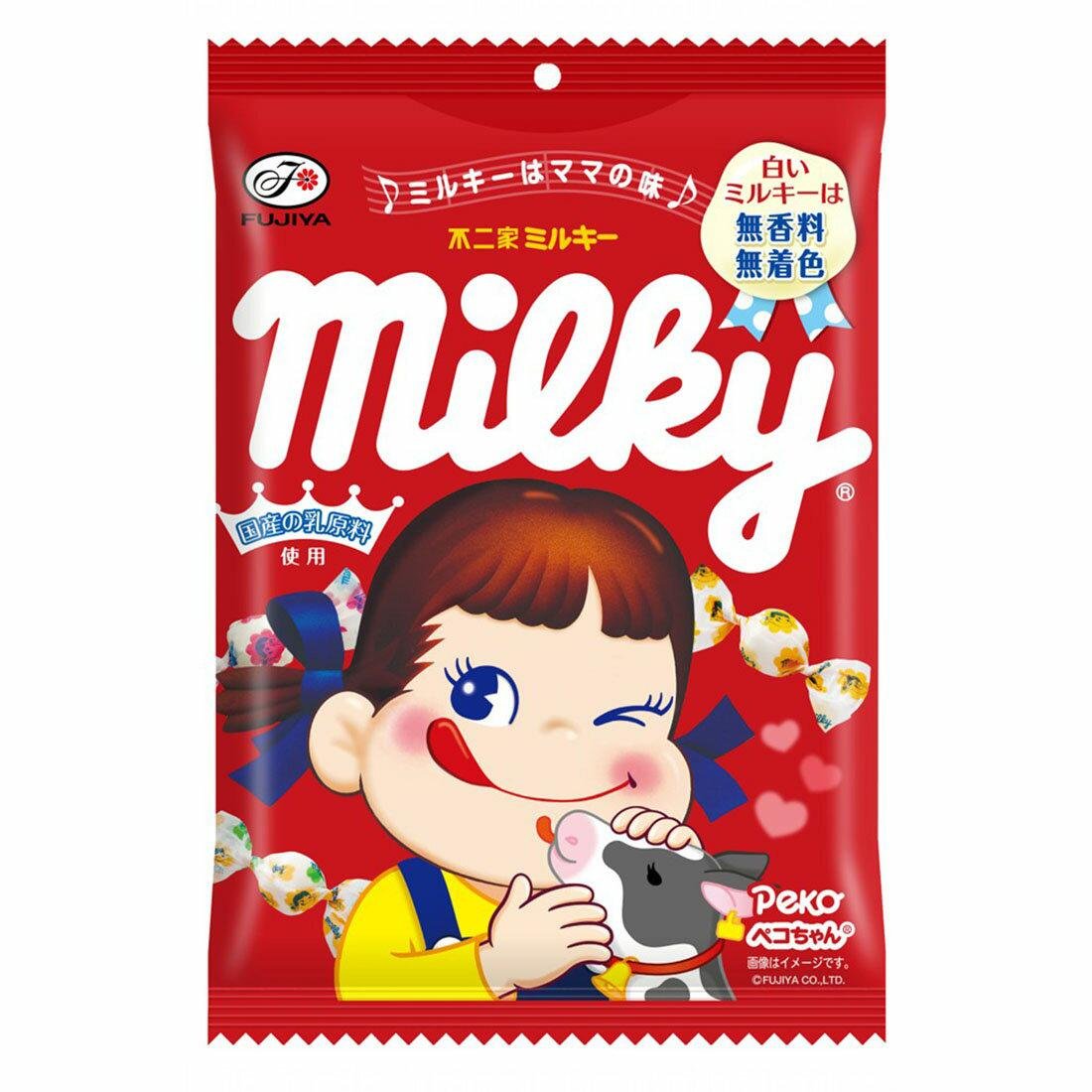 Fujiya Peko Chan Milky Candy - Japanese Milk Candy (Pack of 6) - Sweet Treat for Snacking, Gifts & Asian Dessert Lovers