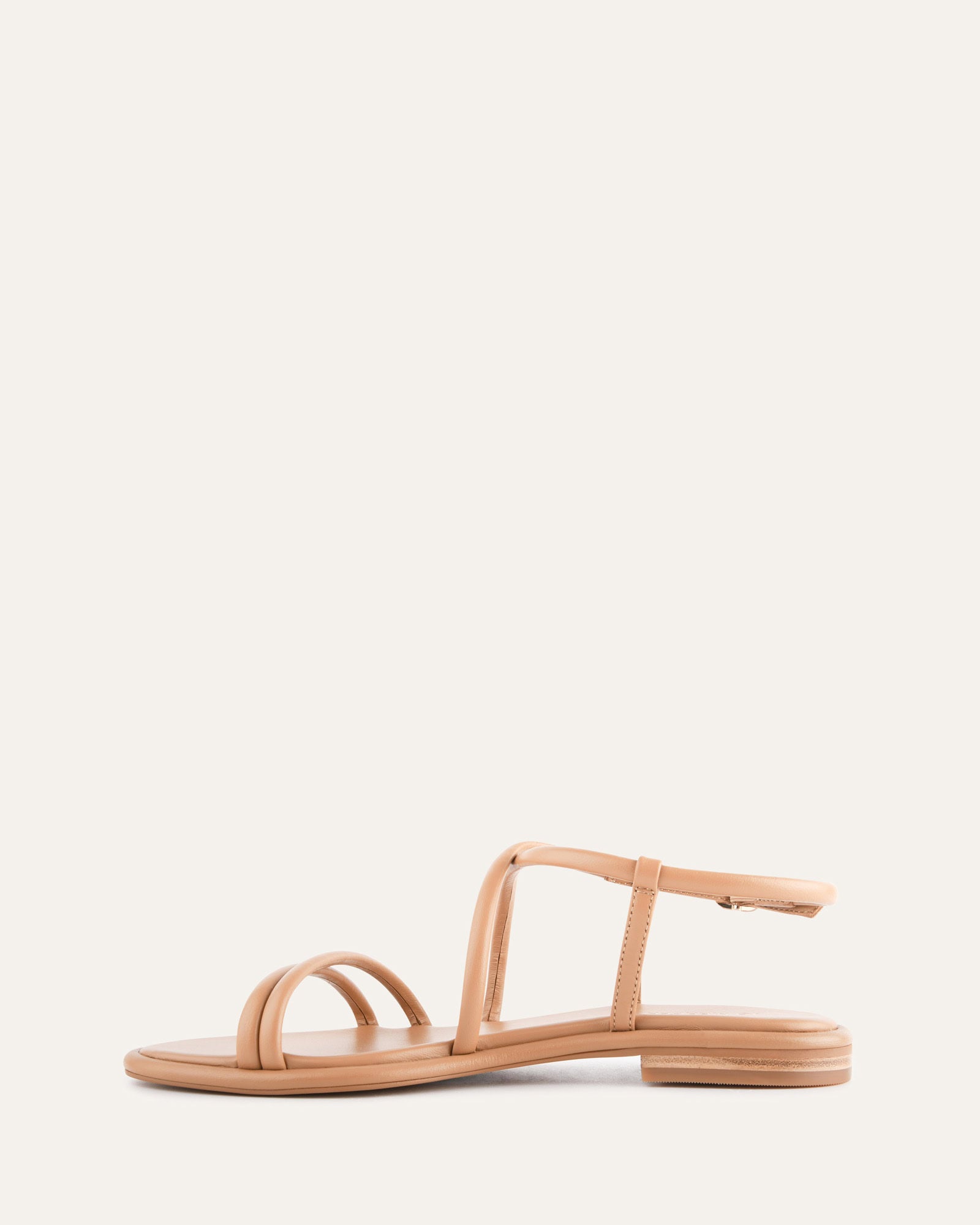 **Catalina Flat Sandals - Women's Leather Comfort Sandals in Toffee Brown | Perfect for Beach, Vacation & Summer Outfits**