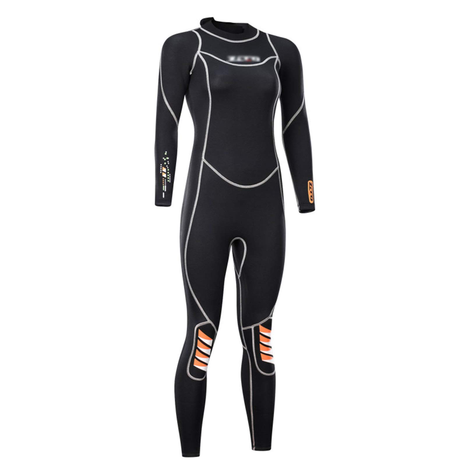 HJFGIRL Men’s 5mm Neoprene Wetsuit - Ultra Stretch Full Body Diving Suit with Back Zip for Snorkeling, Scuba Diving, Surfing & Swimming (Sizes A-3XL) | Perfect for Cold Water Sports & Ocean Adventures