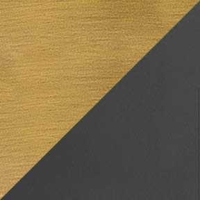 Soft Brass Matte Black