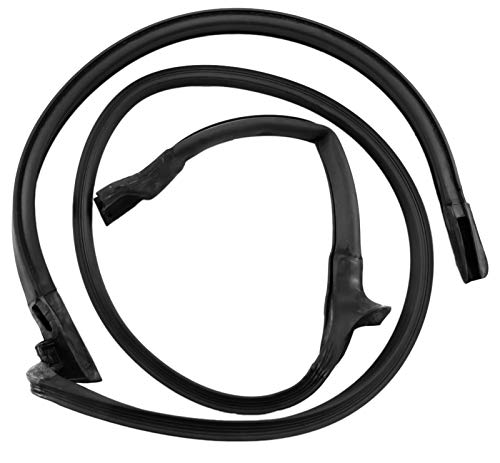 1981-1983 Ford Mustang T-Top to Body Rubber Weatherstrip Seal - Left Side (LH) Replacement Part for Glass Panel to Body Seal - Perfect for Weatherproofing & Restoration Projects