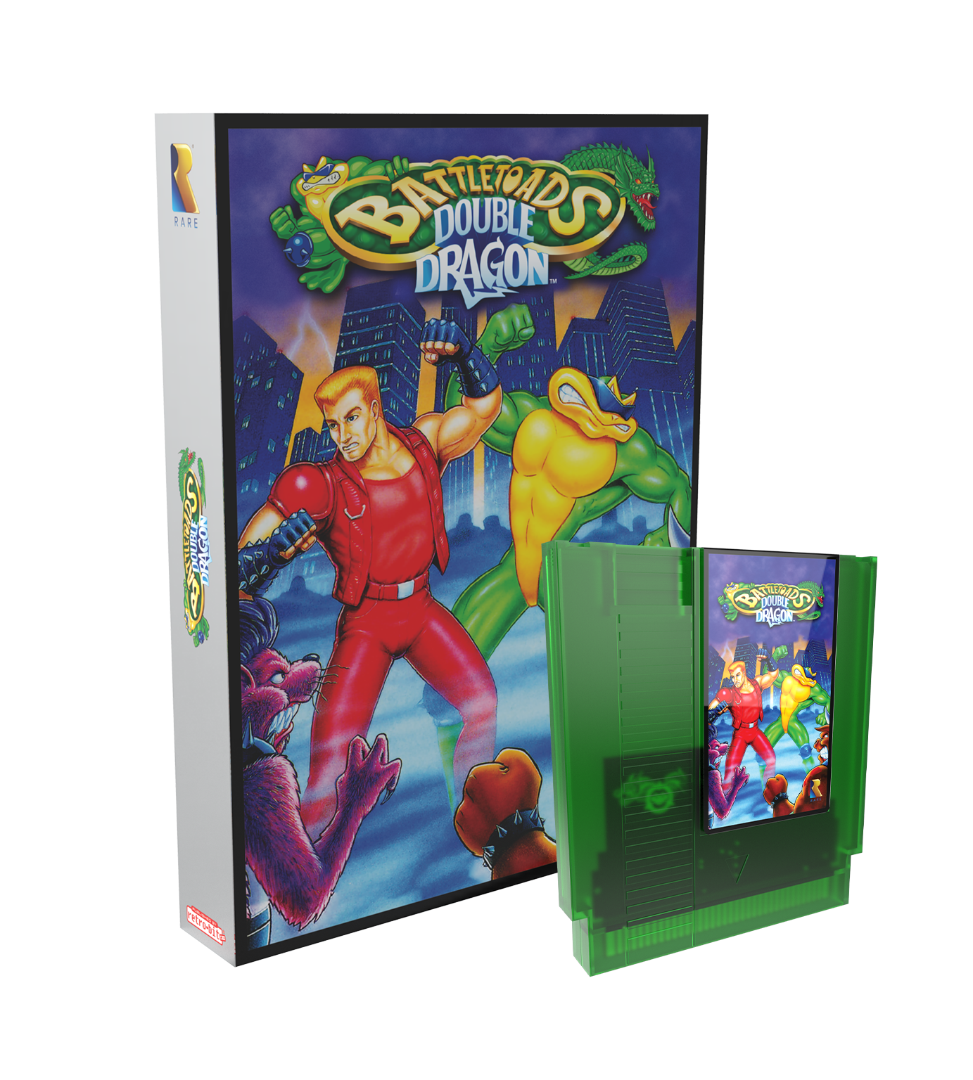 Battletoads & Double Dragon Retro NES Game - Classic Crossover Action for Nintendo Entertainment System - Perfect for Nostalgic Gaming and Collectors