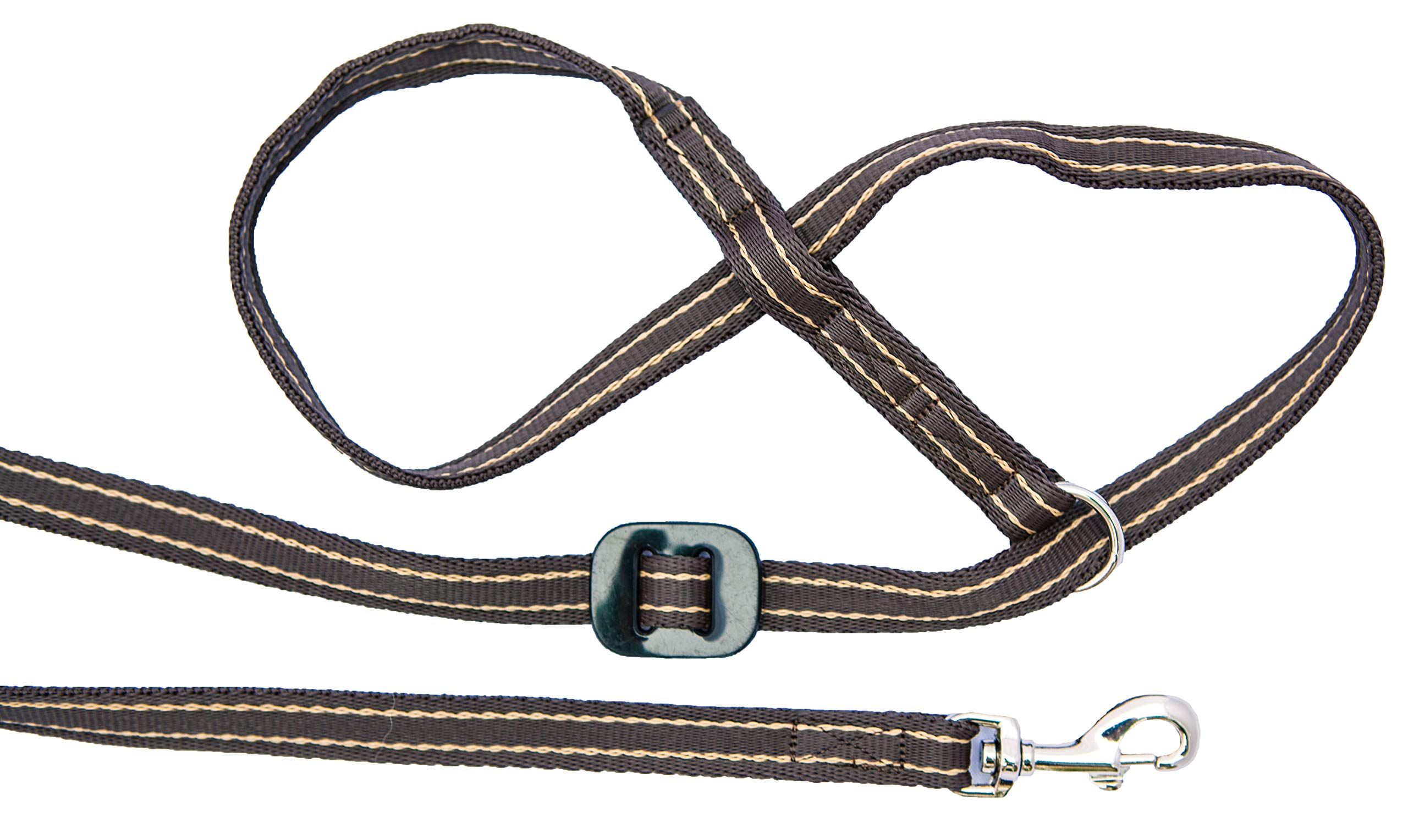 Dog Collar Clip for Coffee & Cream - Secure & Stylish Pet Accessory for Walks, Hikes & Outdoor Adventures