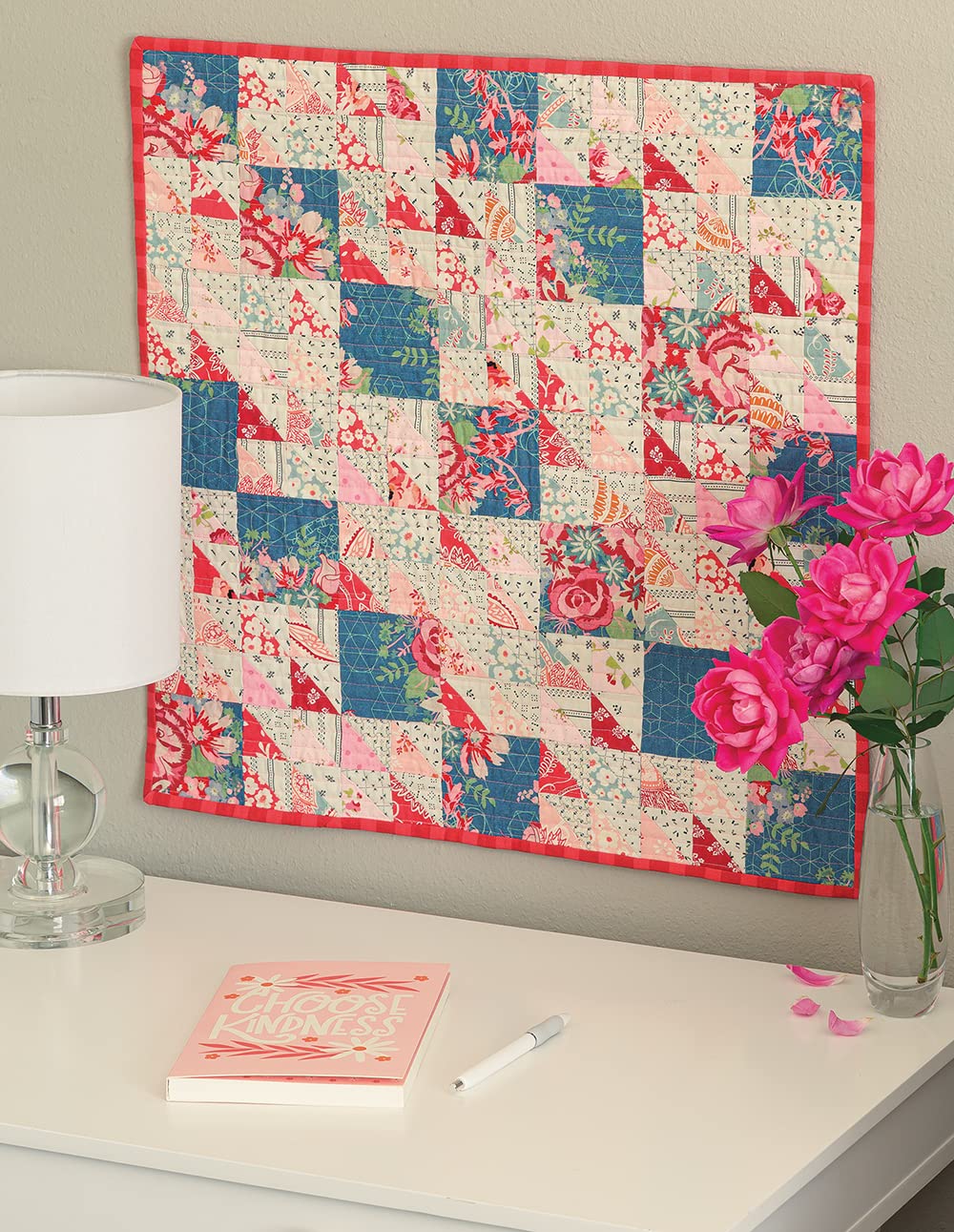Scrappy Quilts & Mini Pillows - 11 Quilt Designs for Home Decor
