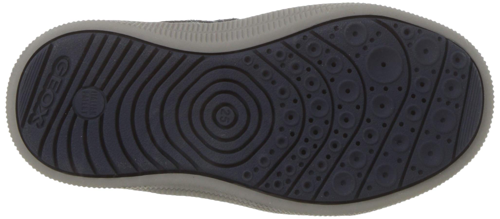Geox Boys' Arzach High Top Velcro Sneakers - Breathable & Comfortable Kids Shoes for School, Play & Everyday Wear