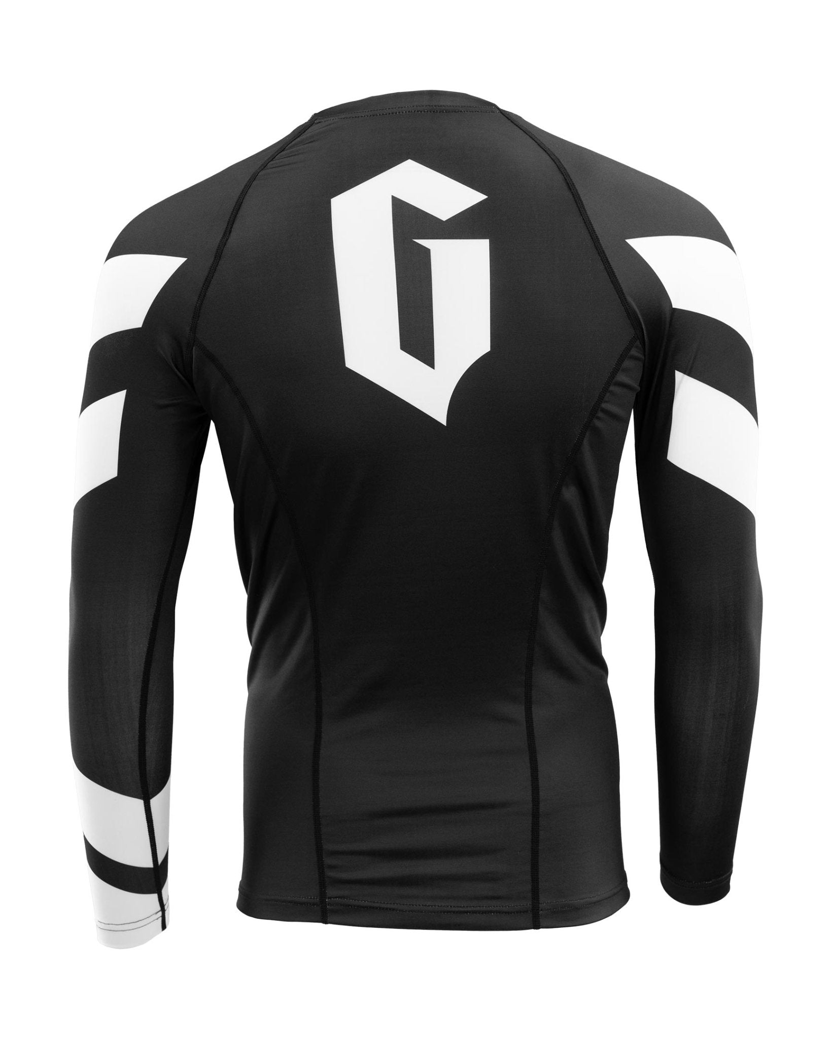 Men's Long Sleeve Pro Ranked Rash Guard - UPF 50+ Sun Protection for Surfing, MMA & Water Sports