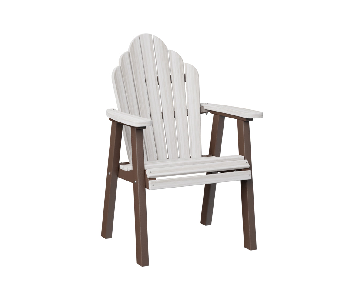 Berlin Gardens Cozi Back Dining Chair - Comfortable Patio & Outdoor Dining Chair for Garden, Deck, and Restaurant Use