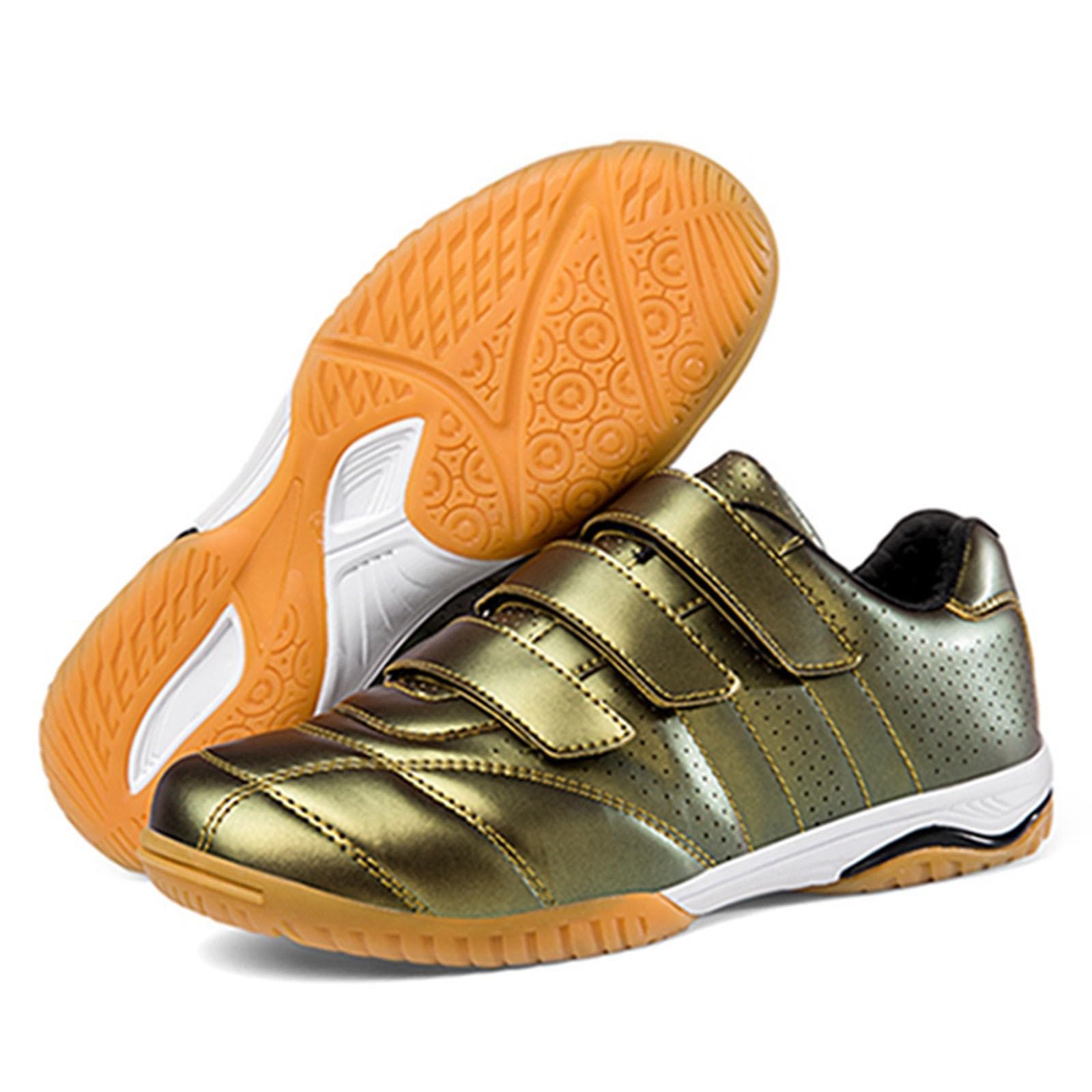 Professional Fencing Sports Shoes for Adults & Kids - Competition & Training Shoes with Gold Padding (Size 42) - Perfect for Fencing Practice, Tournaments & Martial Arts Training