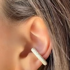 Diamond Ear Cuff for Women - Elegant & Hypoallergenic Ear Cuffs - Perfect for Parties, Weddings & Everyday Wear