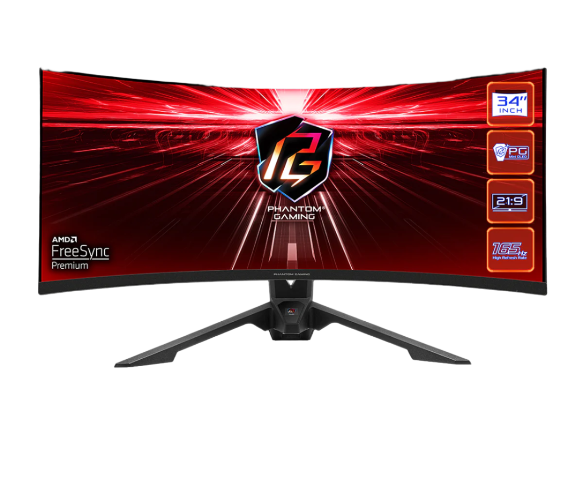 ASRock Phantom Gaming PG34WQ15R3A 34
