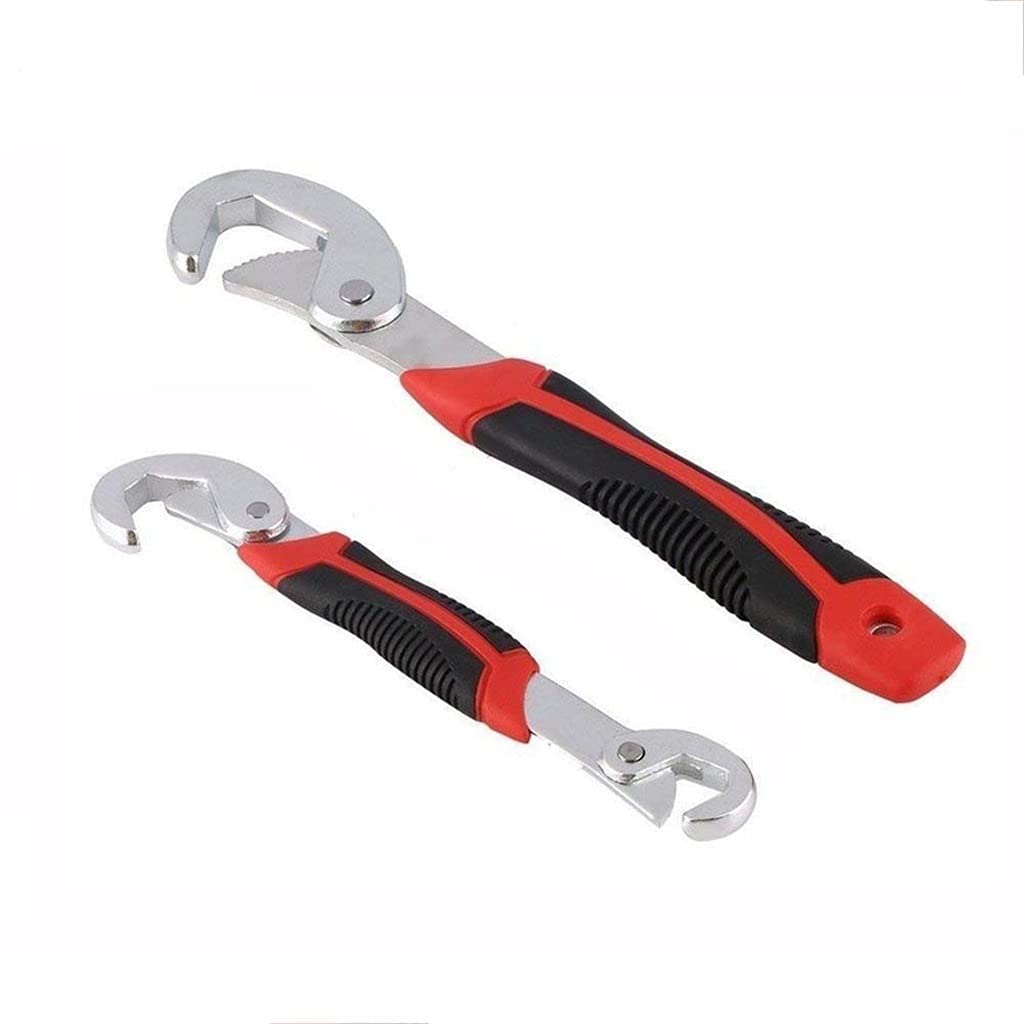 Universal Wrench Set - 12-Piece Spanner Hand Tool Kit with Card Holder | Plumbing, Car & Bicycle Repair Tools | Bionic Torque Wrench for Home, Garage & DIY Projects