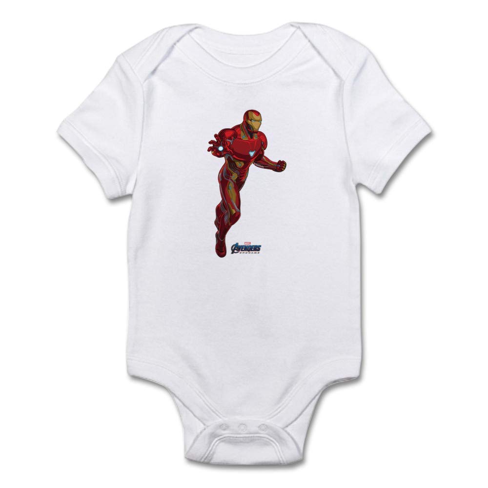 Iron Man Cute Infant Bodysuit - Baby Romper for Boys & Girls | Superhero Costume for Newborns, Infants & Toddlers | Perfect for Halloween, Birthday Parties & Comic Con Events