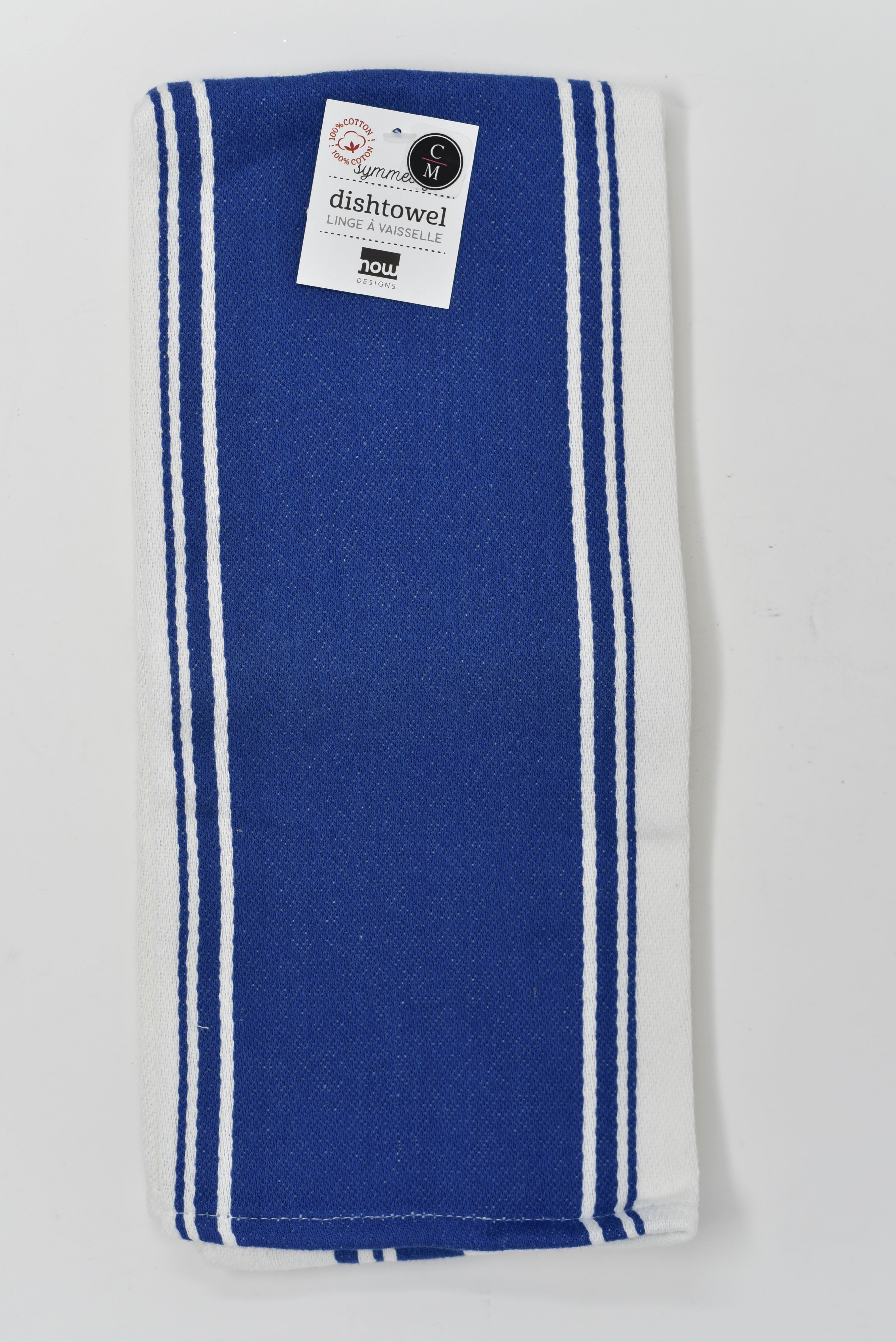 Premium Symmetry Cotton Dish Towels - Absorbent & Quick-Drying Kitchen Towels for Dishes, Hands & Countertops - Ideal for Everyday Cleaning, Drying & Decorating