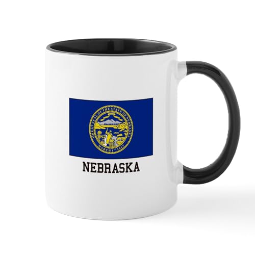 White/Black Inside - Nebraska Mugs