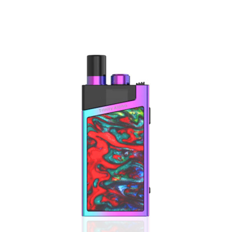 SMOK Trinity Alpha Pod System Kit - 1000mAh Rechargeable Battery, Compact & Portable Vape Device for On-The-Go Use | Perfect for Travel, Work & Outdoor Activities
