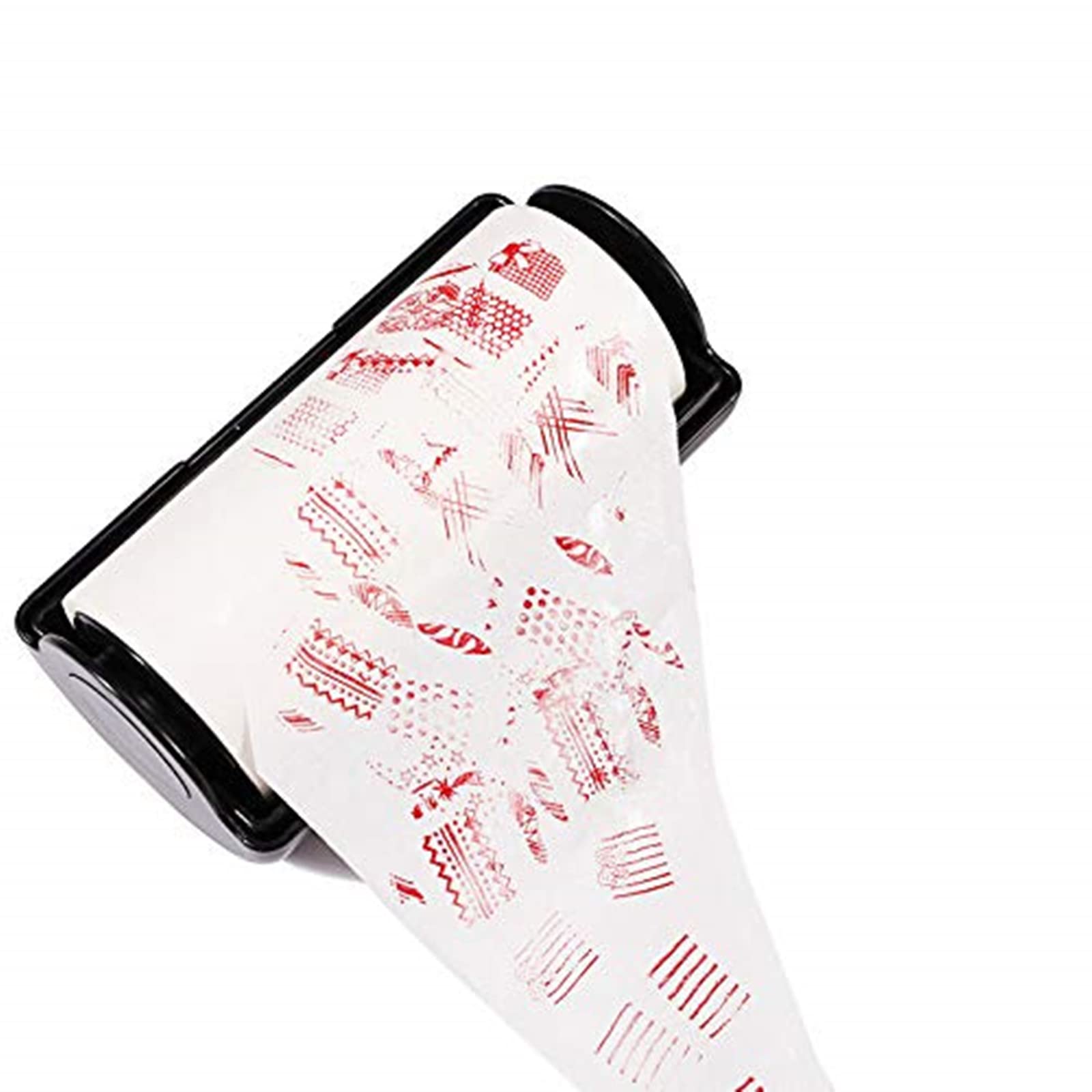 Black Nail Stamping Gel Remover Paper - Nail Art Stamper Clean Sticker & Pattern Removal Tool | Professional Manicure Accessories for Nail Art Enthusiasts | Perfect for Salon, Home DIY & Nail Art Designs