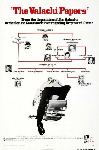 The Valachi Papers (1972) Vintage Movie Poster - 27x40 Inches (69x102cm) Style D - Classic Film Memorabilia for Home Theater & Man Cave Decor