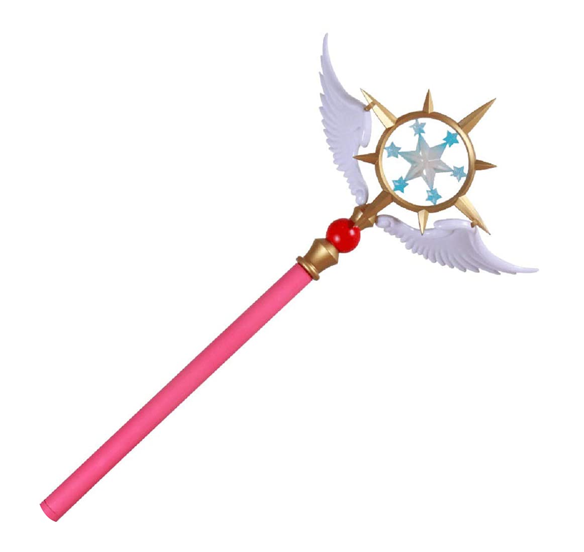 Cardcaptor Sakura Clear Card Kinomoto Sakura Cosplay Star Dream Stick Magic Wand - Anime Cosplay Prop for Halloween, Conventions & Themed Parties