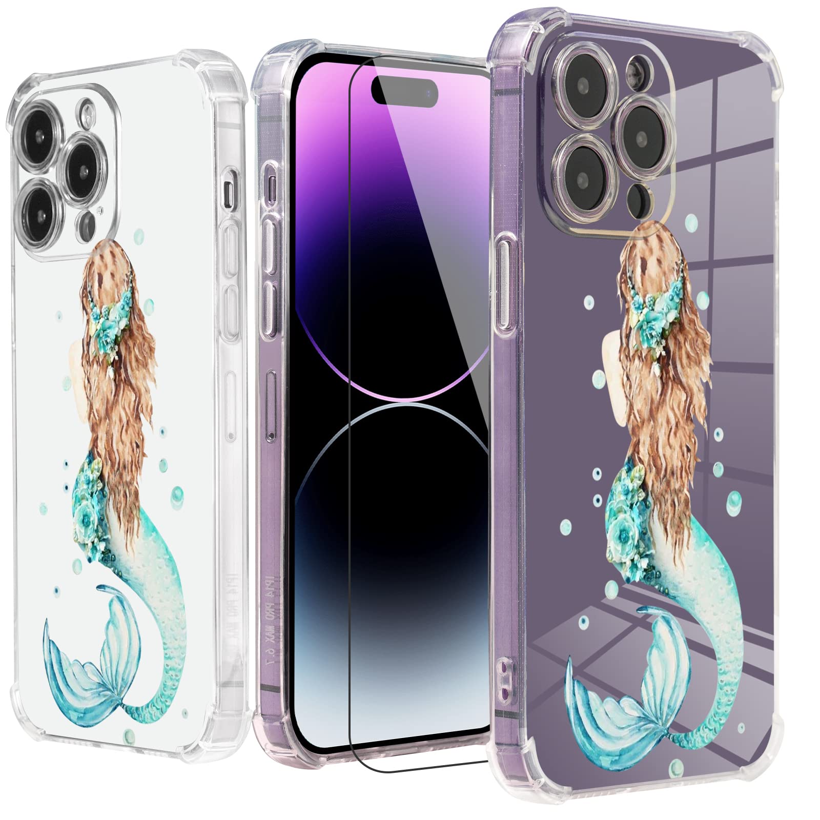 Sea Mermaid Design iPhone 12 Pro Max Case - 6.7