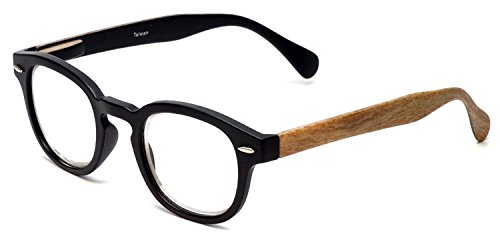 Vintage Reading Glasses with Matching Case - Calabria 4376 Classic Eyewear for Reading, Crafts & Close Work | Comfortable Lightweight Frames for Book Lovers & Seniors