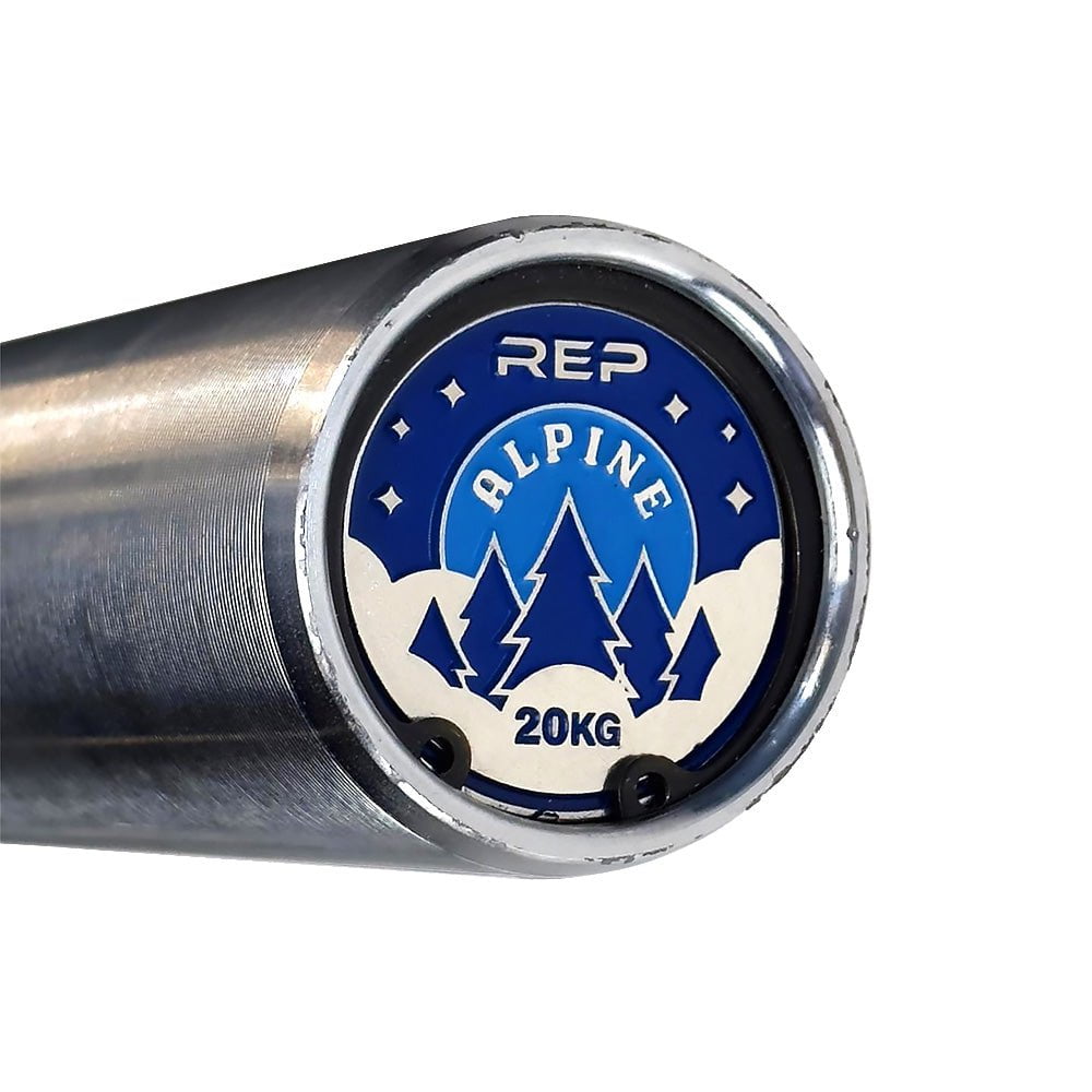 REP Fitness Alpine Olympic Weightlifting Bar - 20kg (45lb) for CrossFit, Powerlifting & Home Gym Training