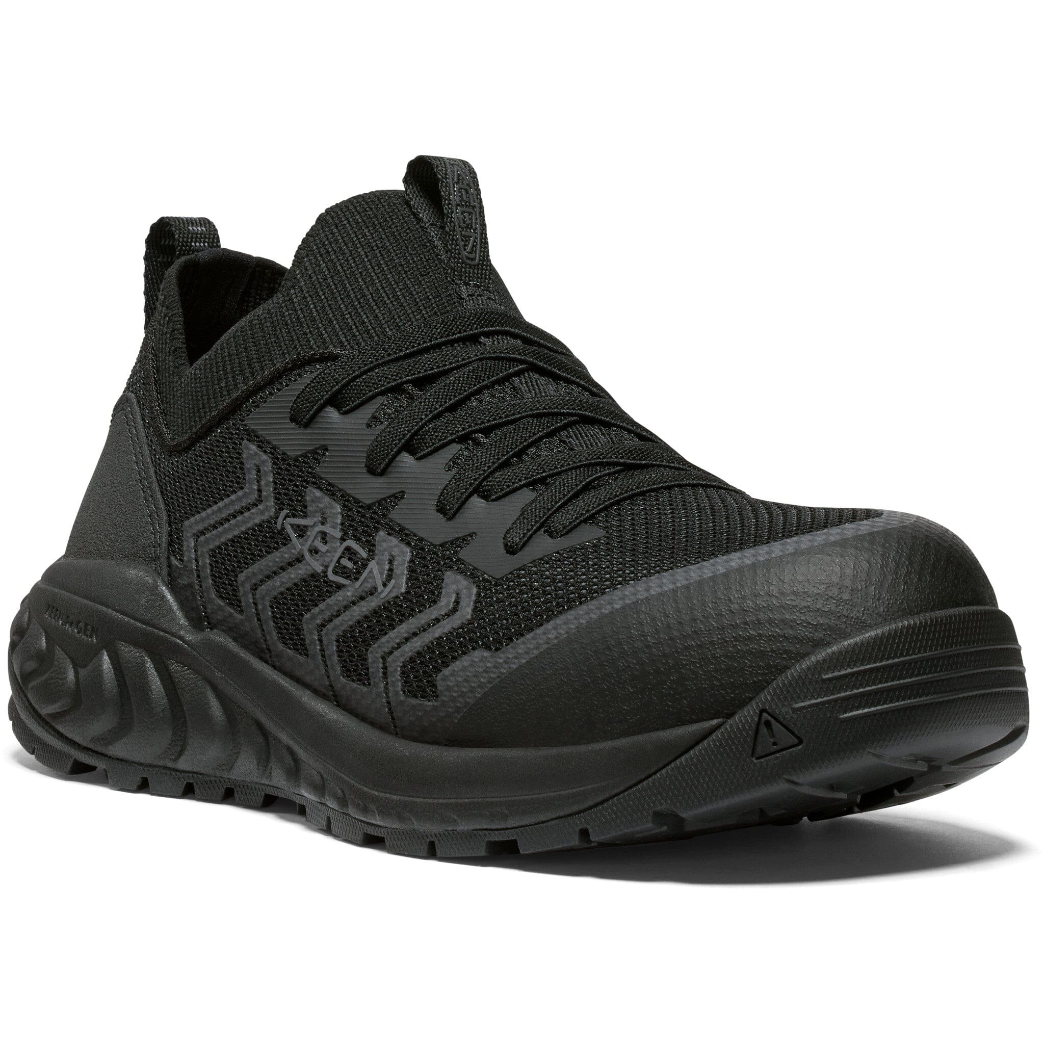 KEEN ARVADA SHIFT Work Sneakers for Women - Carbon Fiber Toe Safety Shoes - Medium & Wide Width - Comfortable Non-Slip Work Shoes for Construction, Warehouse & Outdoor Jobs