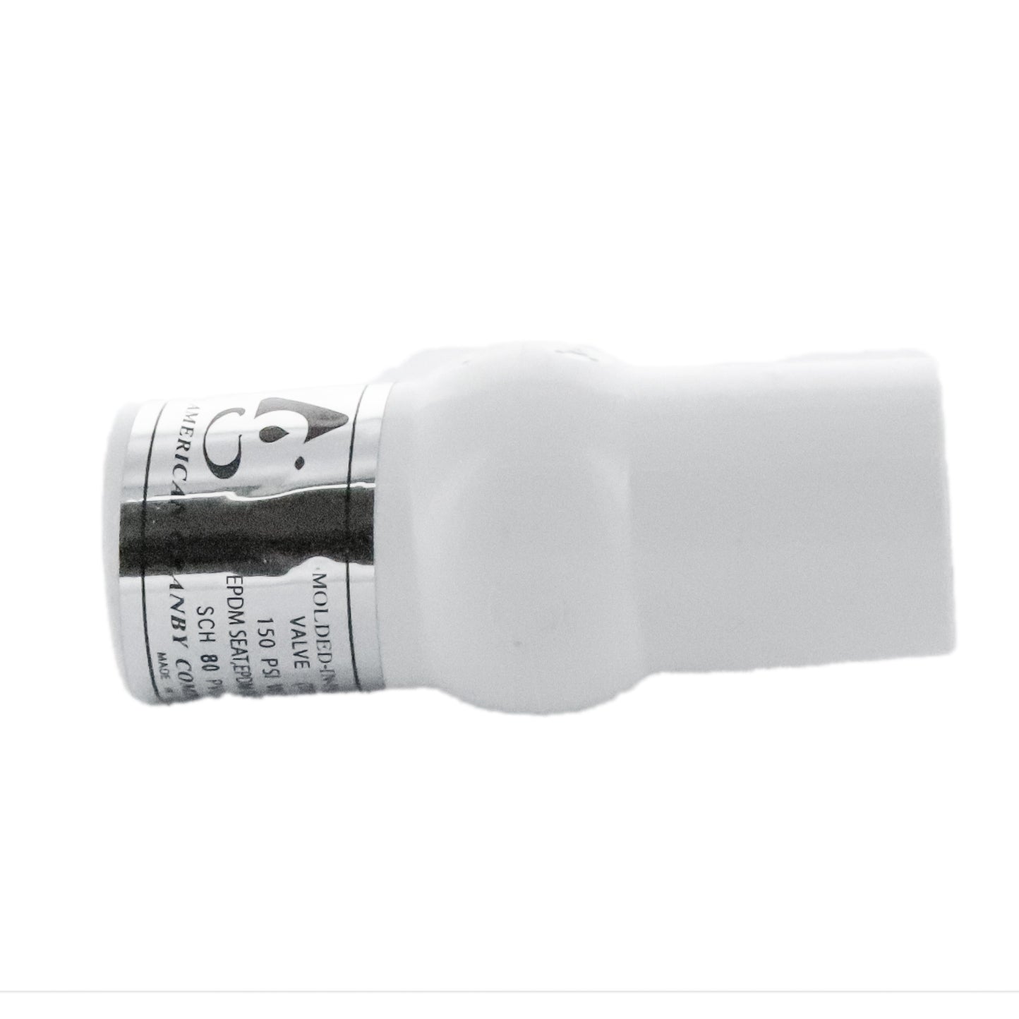 HMIP50TE 1/2 Inch Plastic Ball Valve - NPT Threaded for Water, Gas & Oil - Perfect for Plumbing, Irrigation & Industrial Applications