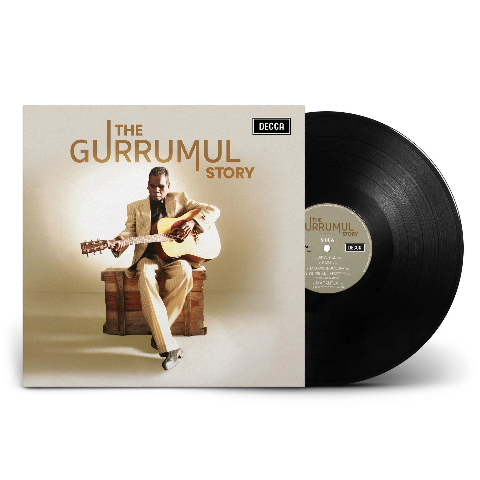 Gurrumul - The Gurrumul Story Vinyl LP Record | Authentic Australian Indigenous Music | Perfect for Music Collectors & World Music Enthusiasts