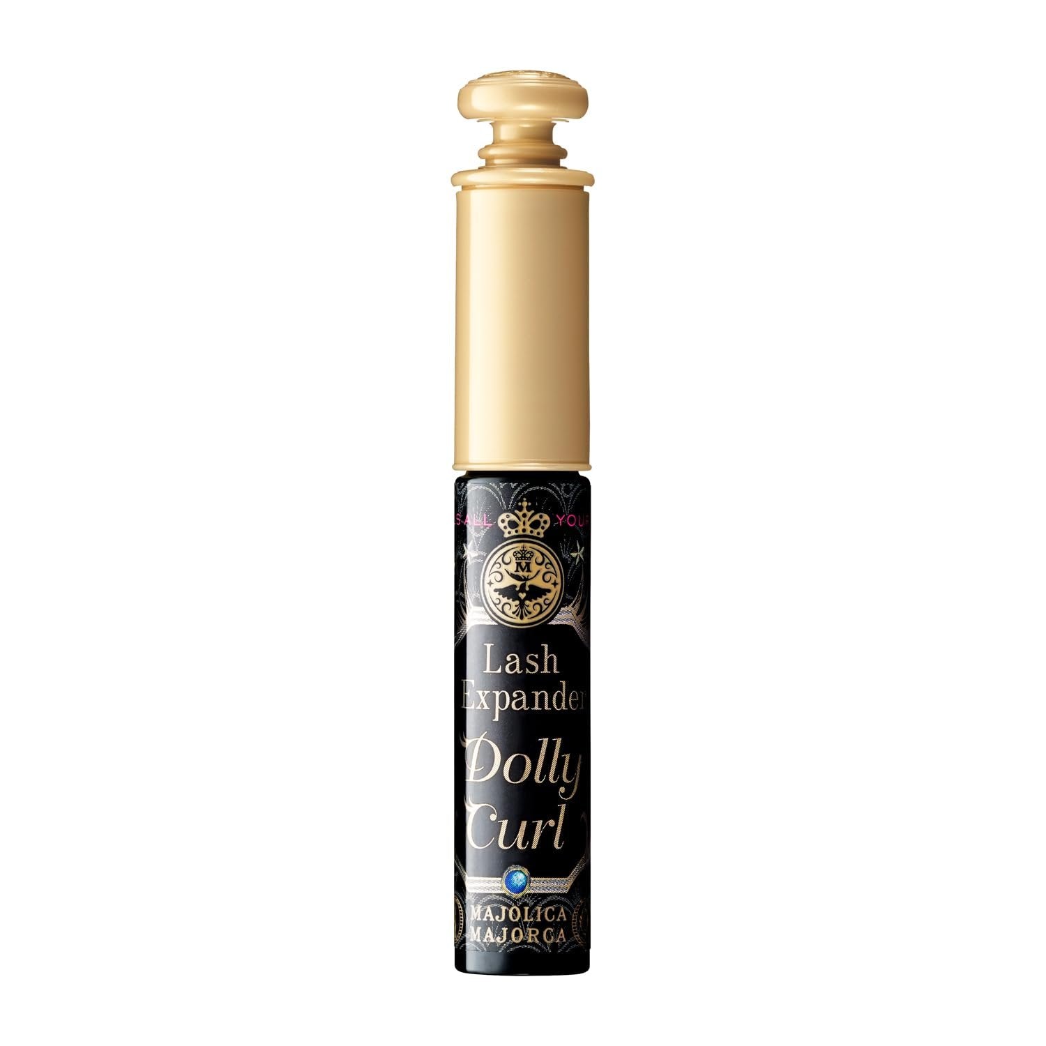 Majolica Majorca Lash Expander Dolly Curl Mascara - Black 6g | Lengthening & Volumizing Waterproof Mascara for Dramatic Lashes | Perfect for Everyday Wear & Special Occasions