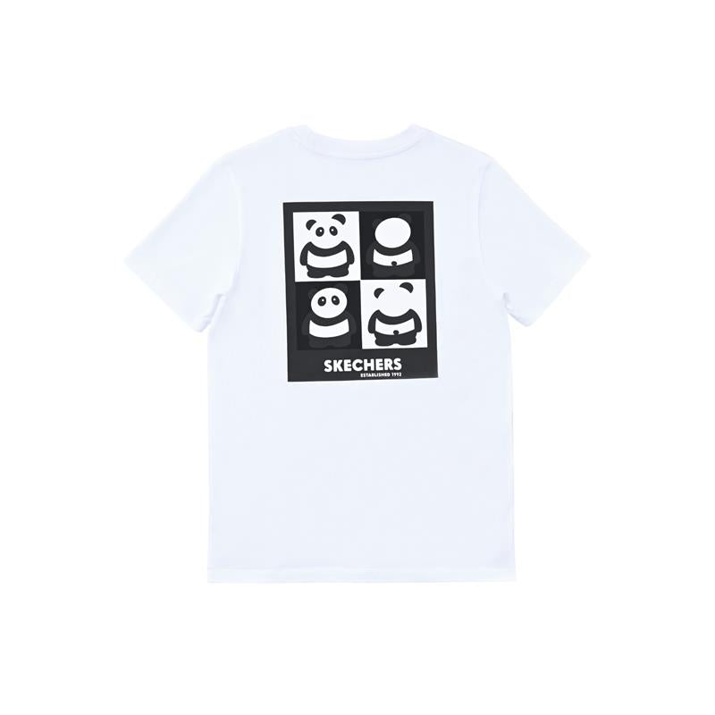 PANDA Graphic Short Sleeve T-Shirt for Men & Women - Soft Cotton Casual Tee - L325UHK5/0019 - Perfect for Streetwear, Everyday Outfits and Gifts