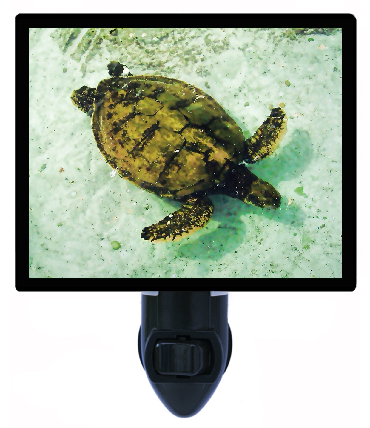 Turtle Ocean LED Night Light for Kids - Sea Baby Nursery Light with Tropical Water Theme - Perfect for Bedrooms, Baby Rooms & Relaxing Nighttime Ambiance
