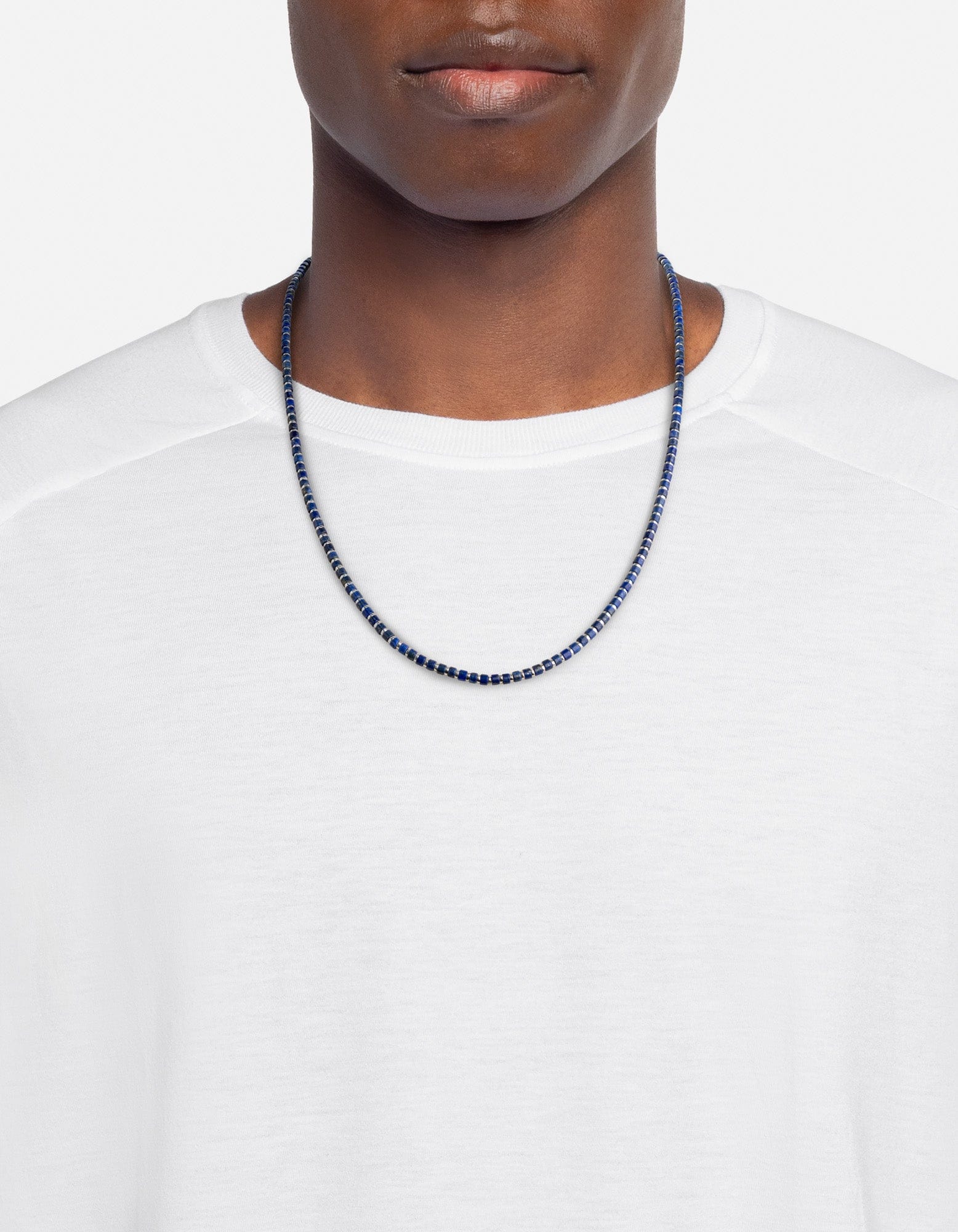 Kato Lapis Necklace - Sterling Silver Pendant with Genuine Lapis Lazuli Stone, Elegant Handmade Jewelry for Women, Perfect Gift for Birthday, Anniversary & Special Occasions