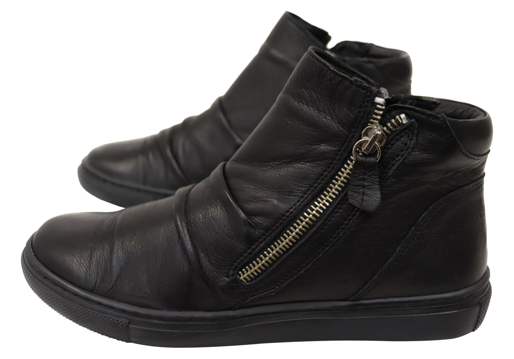 Orizonte Strath Women's European Comfortable Leather Ankle Boots - Stylish Casual & Work Shoes for Fall Winter Fashion
