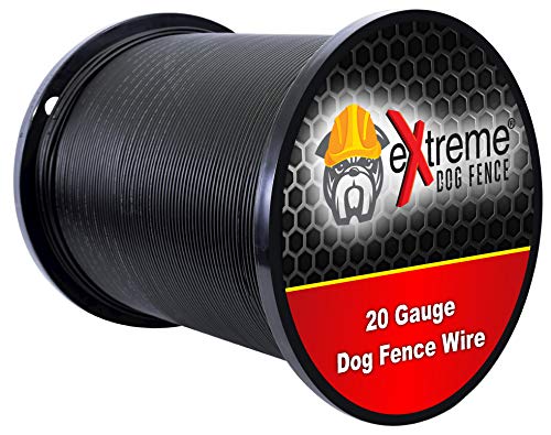 Professional Grade Electric Dog Fence Wire - 1000ft Heavy Duty Underground Pet Containment Cable - Compatible with All Wired Electric Fence Systems - Perfect for Backyard, Farm & Large Property Pet Safety
