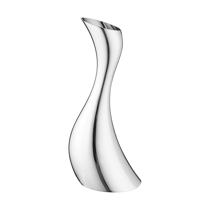 Georg Jensen Cobra Pitcher - Premium Silver Pitcher for Water, Juice & Cocktails | Elegant Home Bar & Dining Table Decor