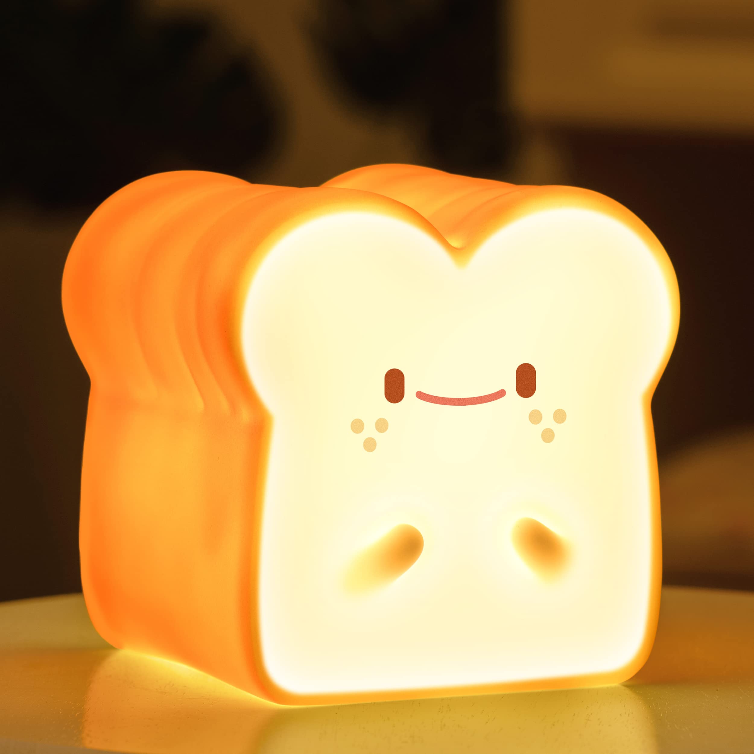 USB Rechargeable Night Light for Kids - Touch Sensor, 1 Hour Timer, Soft LED Silicone Nightlight for Toddler Boys & Girls Nursery, Cute Kawaii Room Decor Gift for Teens - Perfect for Bedtime, Reading & Nursery Decor