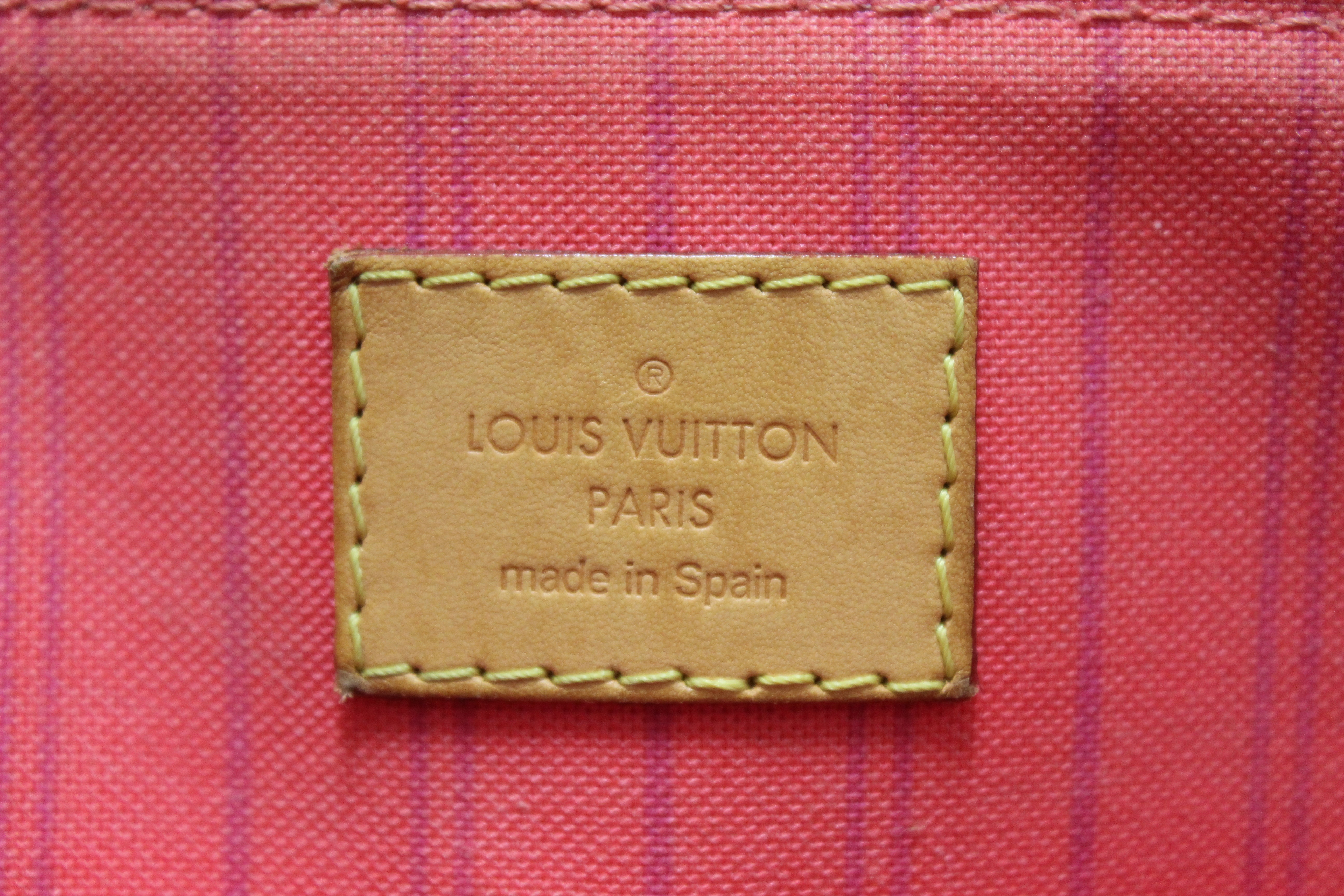 Authentic Louis Vuitton Damier Azur Calvi Shoulder Tote Bag for Women - Luxury Designer Handbag, Perfect for Work, Travel & Everyday Use