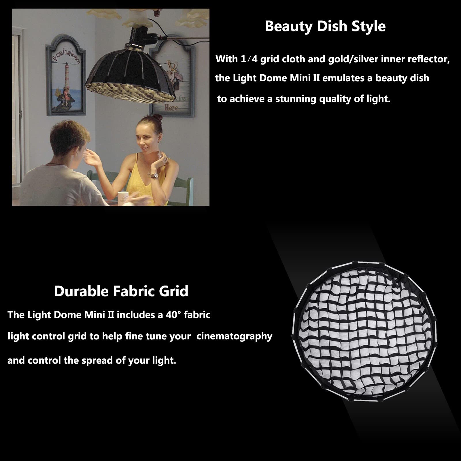 Aputure Light Dome Mini II (21.6
