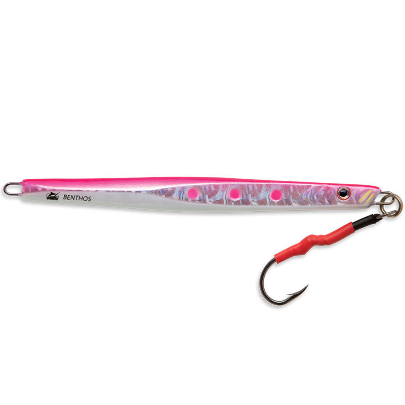 Williamson Benthos Speed Jig - Premium Saltwater Fishing Lure for Tuna, Mahi Mahi & Wahoo - Fast Sinking Metal Jig for Offshore & Deep Sea Fishing Adventures