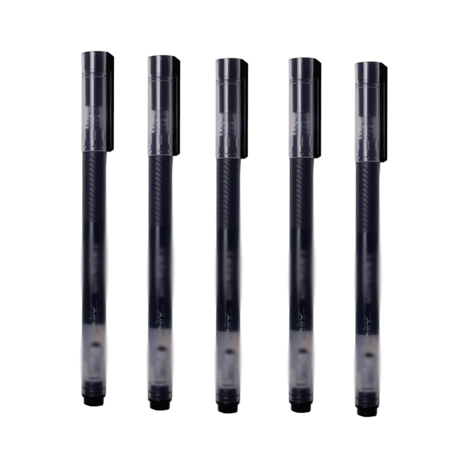 Premium Gel Pens Set - Smooth Writing Ballpoint Pens with Transparent Barrel & Comfort Grip, Quick-Drying Ink for Note Taking, Journaling, Office Work & School Supplies (12 Colors)