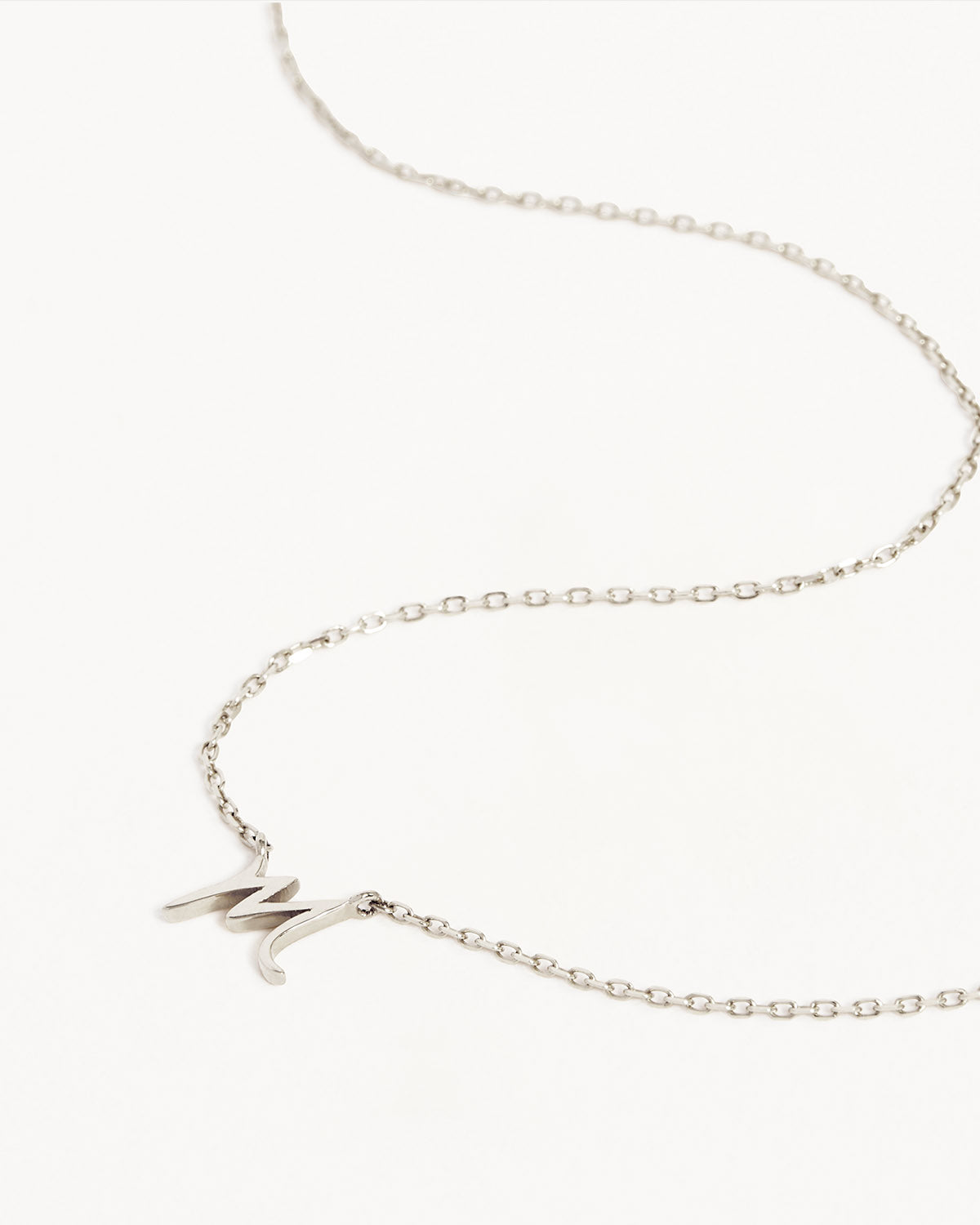 Sterling Silver Love Letter Necklace for Women - Personalized Engraved Pendant Gift for Her - Romantic Jewelry for Anniversary, Valentine's Day & Special Occasions