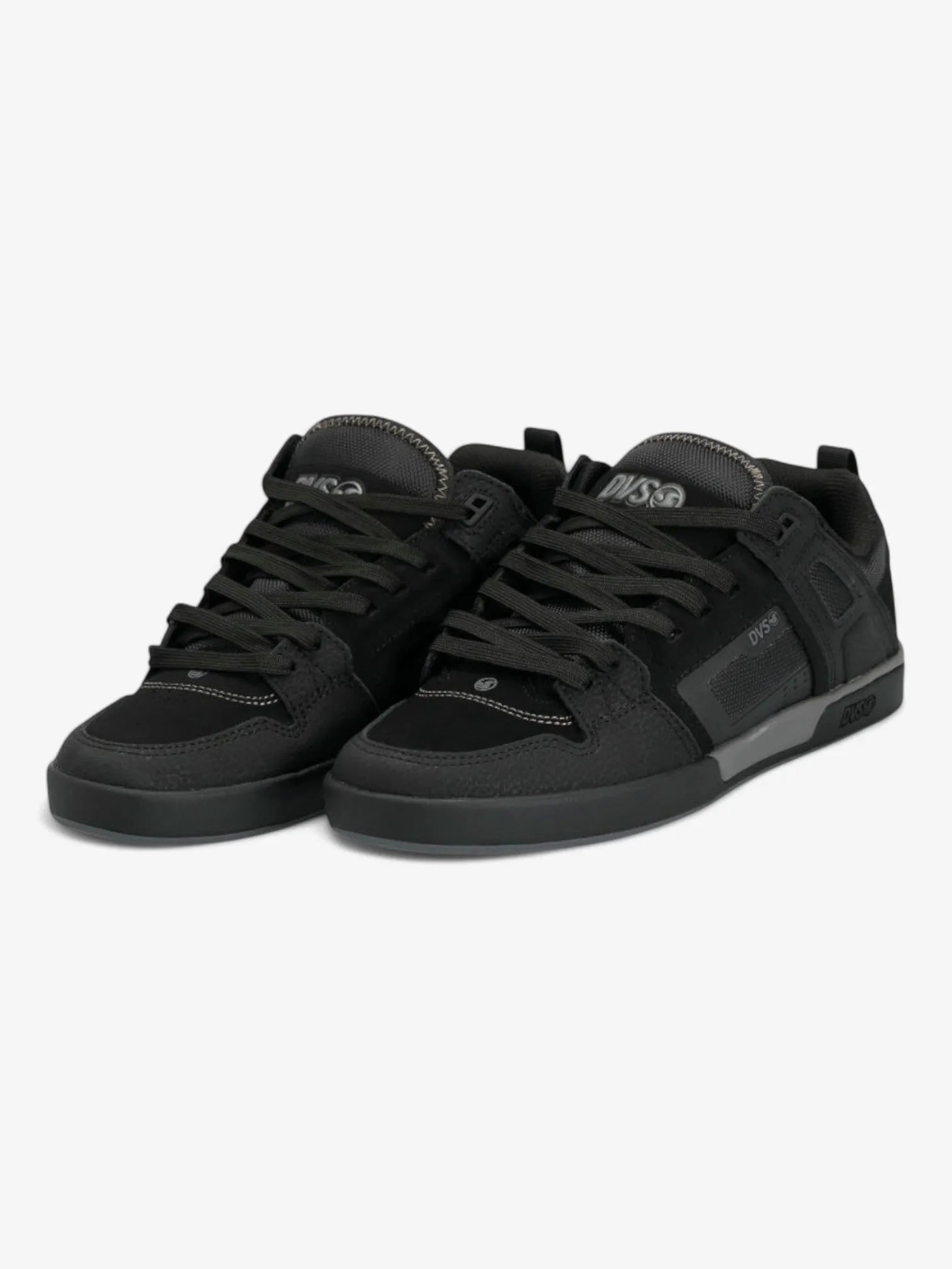 DVS Comanche LT Black Skate Shoes for Men - Lightweight & Durable Sneakers for Skateboarding, Streetwear & Casual Wear