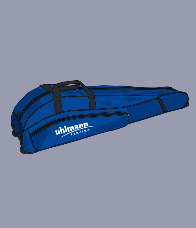 Uhlmann Junior Fencing Roll Bag - Durable Gear Bag for Foil, Epee & Saber - Perfect for Fencing Practice & Competitions