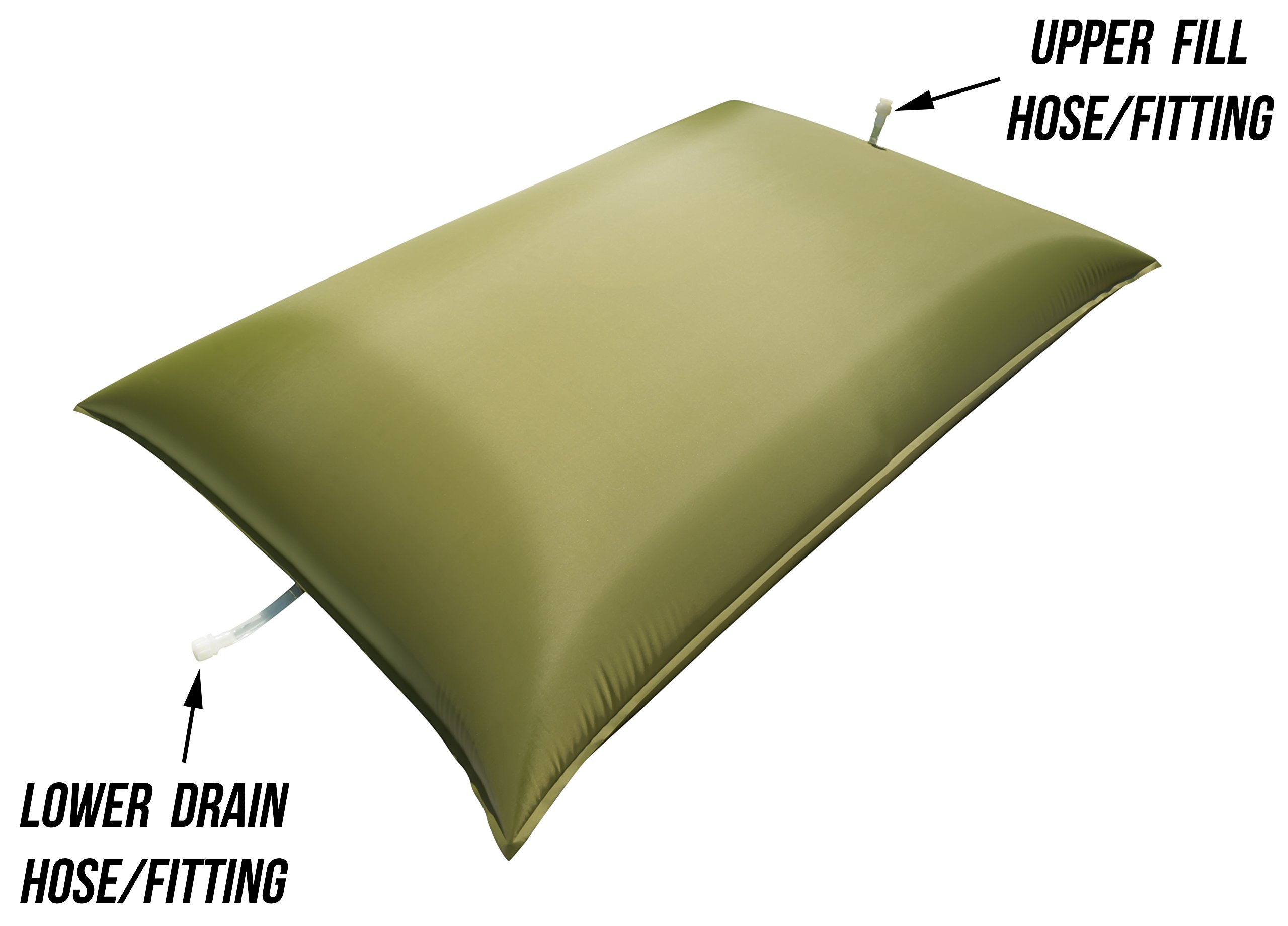 **30 Gallon AQUATANK2 Portable Water Storage Tank - Emergency Water Supply Bladder Bag - Lightweight, BPA-Free, Food-Grade Material - Ideal for Camping, Hiking, and Disaster Preparedness**