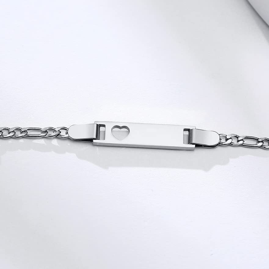 Personalized Adjustable Hand Stamped Name Bracelet - Custom Engraved Bar Charm in Gold, Silver, Rose Gold & Black - Baby Name Jewelry Gift for Mom, Daughter, Sister - Perfect for Birthdays, Anniversaries & Mother's Day