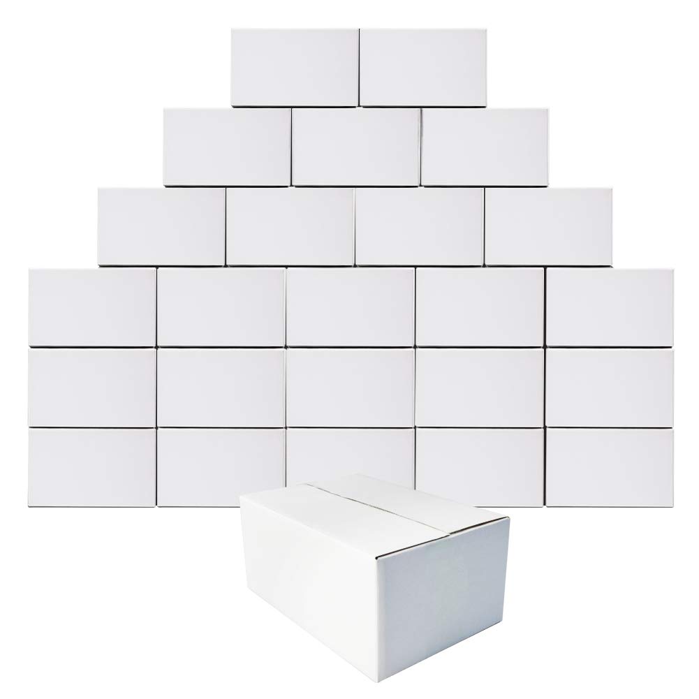 6x6x6 Small Shipping Boxes - White Packing Boxes for Ecommerce & Gifts