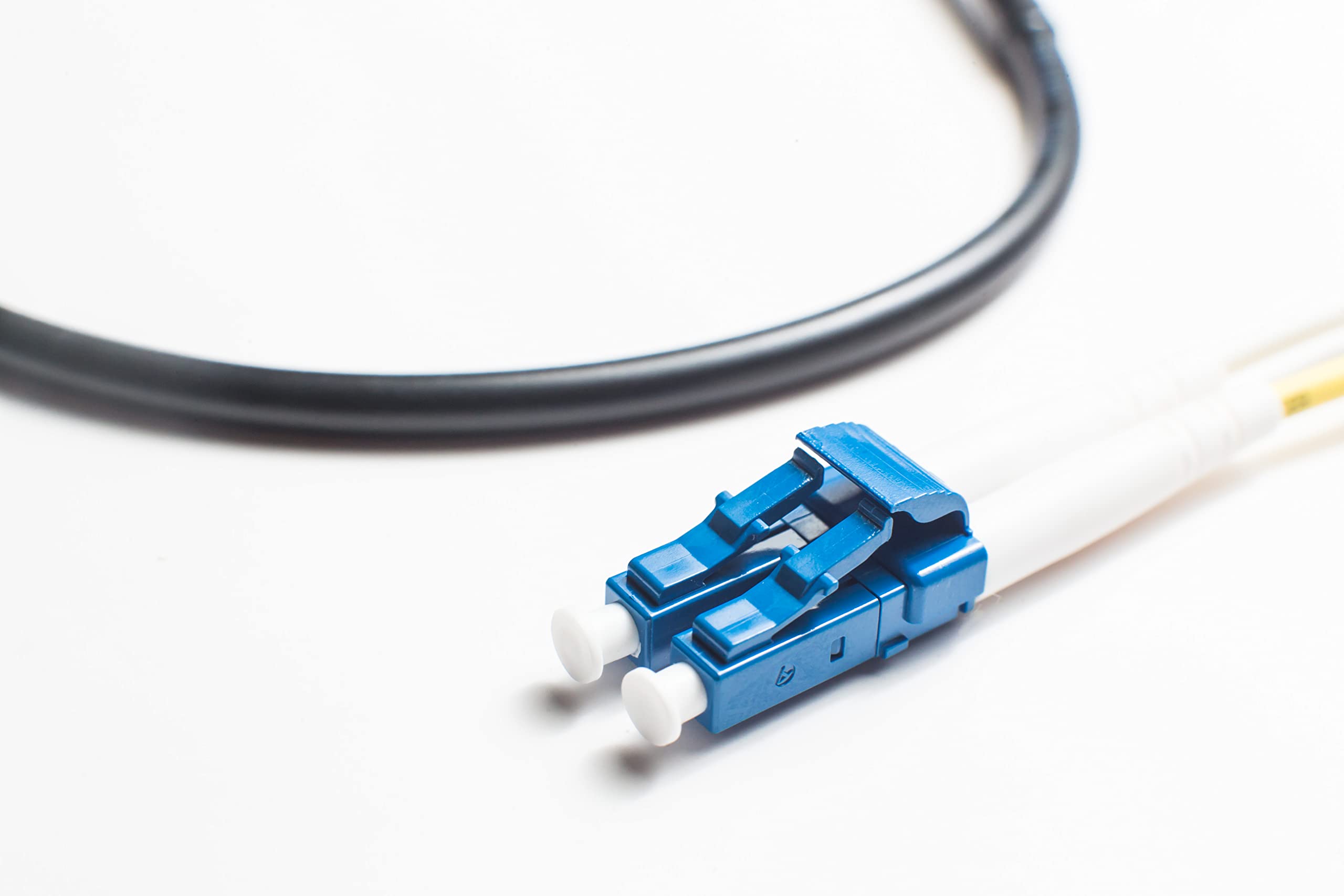 35M OS2 LC to SC Single Mode Fiber Optic Patch Cable - Indoor/Outdoor Duplex 9/125μm SMF Jumper (114.82ft) | Length Options 0.5M-300M | Black | Perfect for Data Centers, Telecom Networks & High-Speed Internet Connections