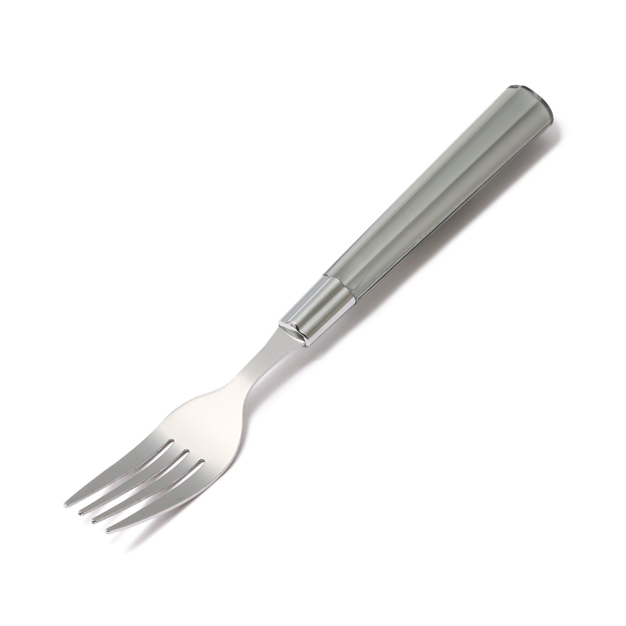 Premium Connie Cutlery Set - 8-Piece Stainless Steel Knife Set with Gray Layered Handle - Perfect for Kitchen, Camping & Outdoor Cooking